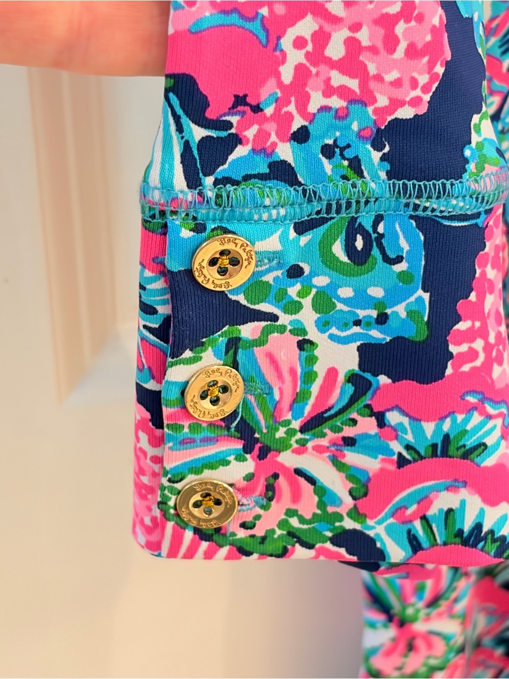 Lilly Pulitzer Solia Chillylilly Dress Size Medium - Picture 8 of 9